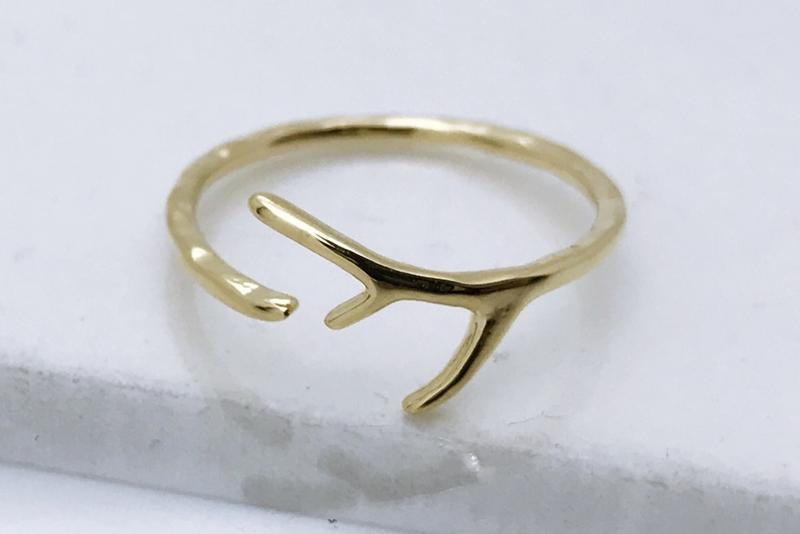 [Ozel] Shiny BRASS Ring