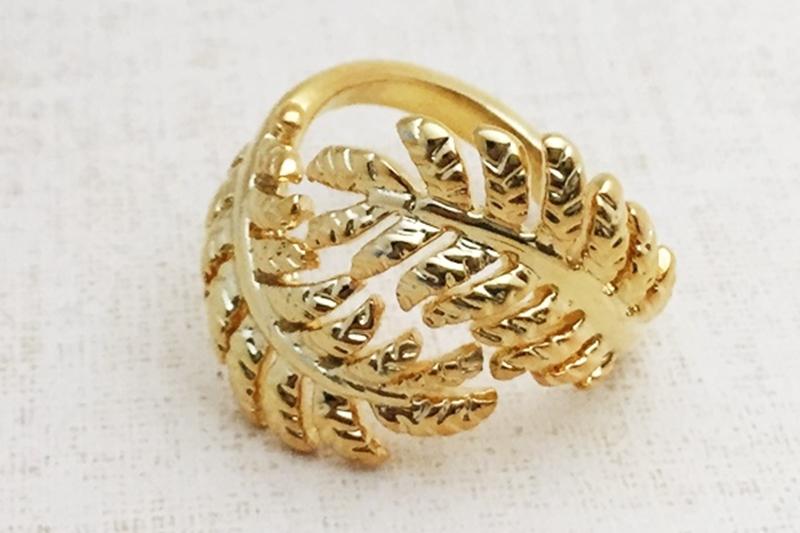 [Ozel] Shiny BRASS Ring