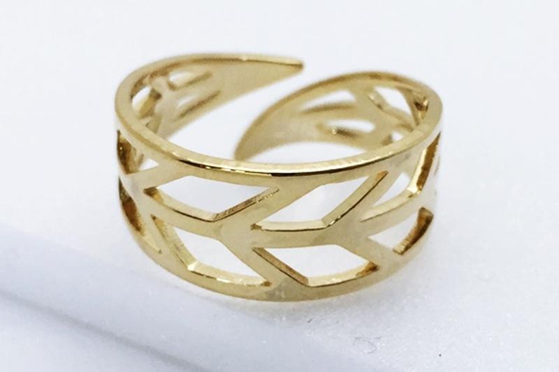 [Ozel] Shiny BRASS Ring