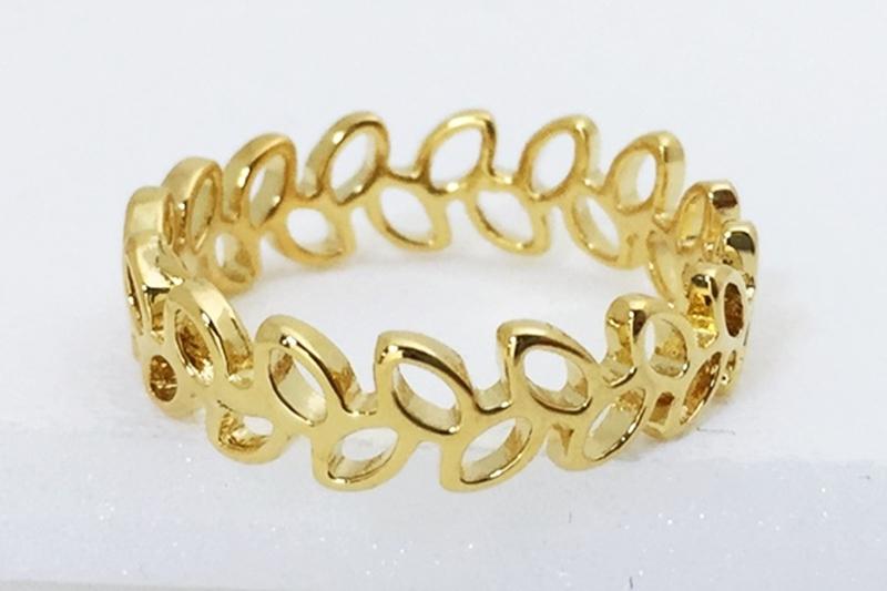 [Ozel] Shiny BRASS Ring