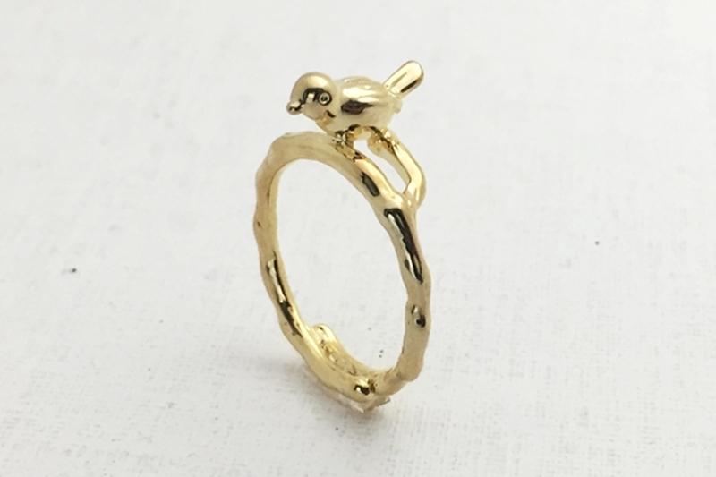 [Ozel] Shiny BRASS Ring