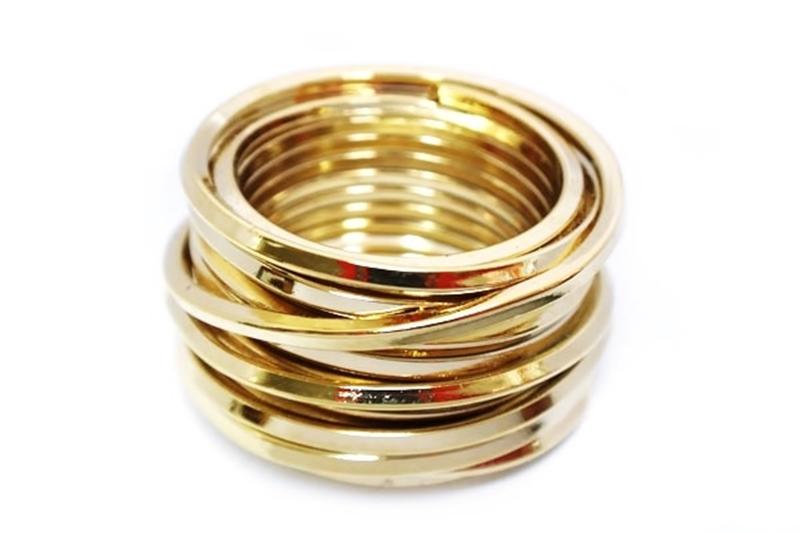 [Ozel] Shiny BRASS Ring