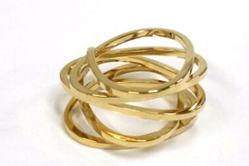 [Ozel] Shiny BRASS Ring