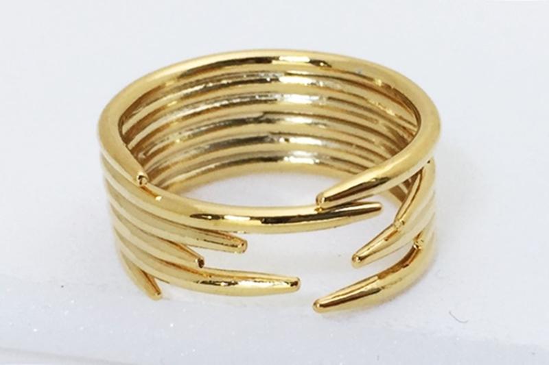 [Ozel] Shiny BRASS Ring
