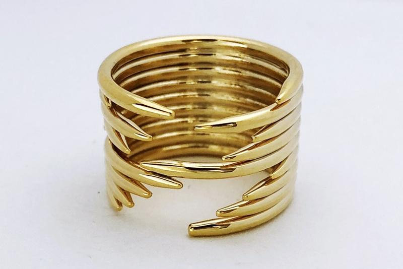 [Ozel] Shiny BRASS Ring
