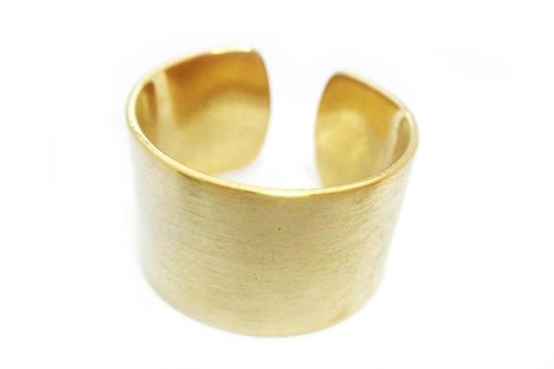 [Ozel] Shiny BRASS Ring