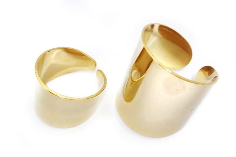 [Ozel] Shiny BRASS Ring