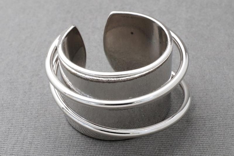[Ozel] Unique Mood Glossy Brass Ring