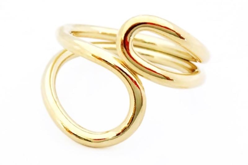 [Ozel] Shiny BRASS Ring