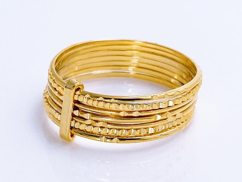 [Ozel] Shiny BRASS Ring