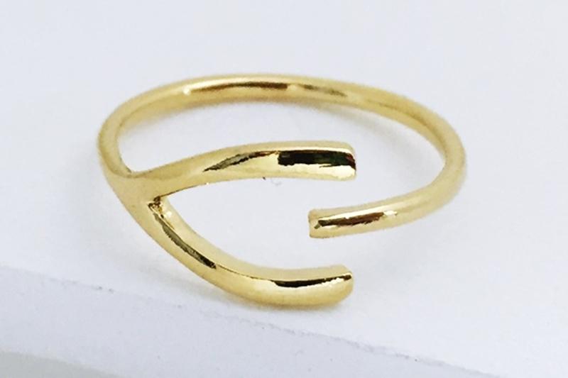 [Ozel] Shiny BRASS Ring