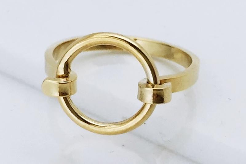 [Ozel] Shiny BRASS Ring
