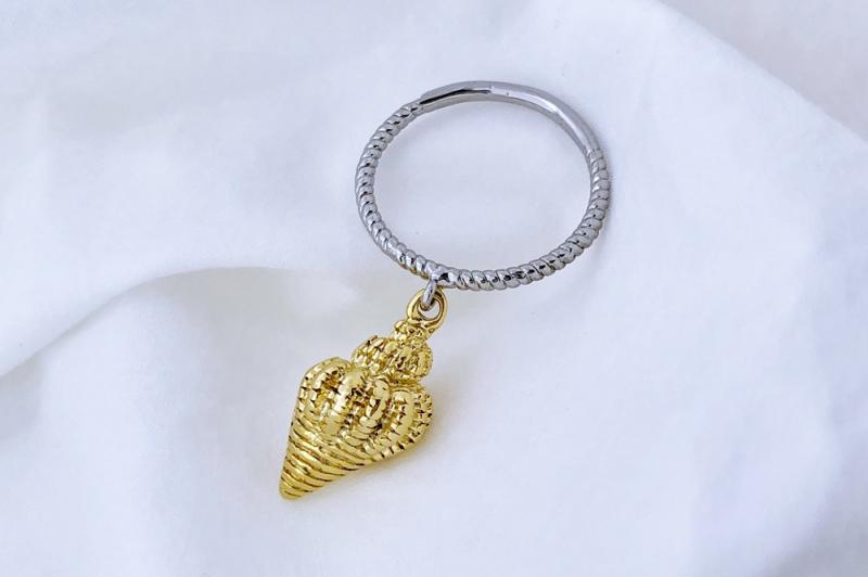 [오젤] 여리여리핏 유광 신주 아연합금 반지