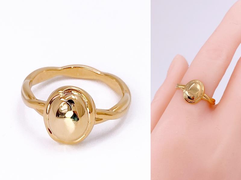 [Ozel] Shiny BRASS Ring