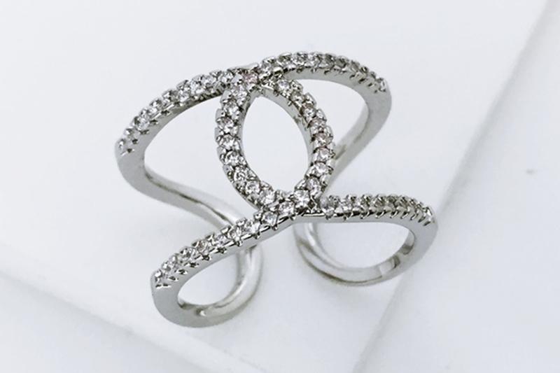 [Ozel] Modern Classic Glossy Brass Cubic Ring