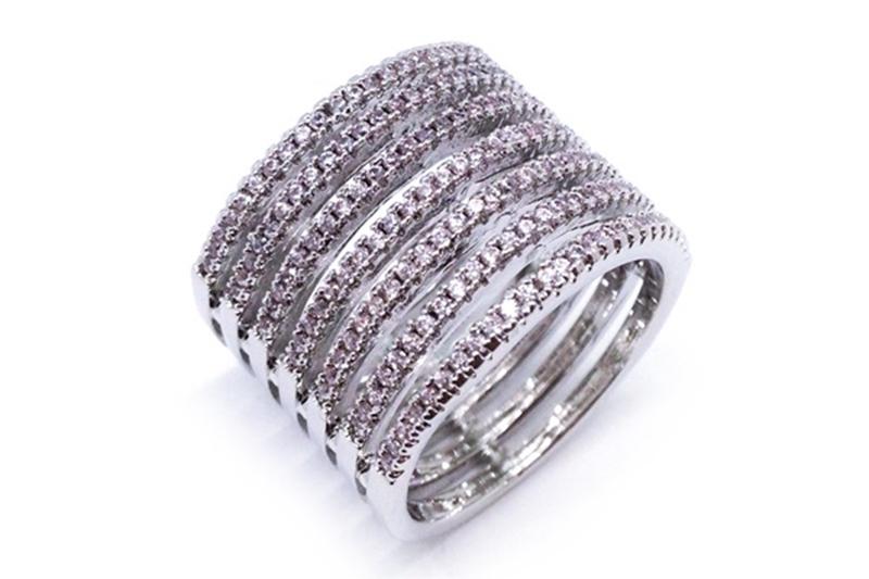[Ozel] Modern Classic Glossy Brass Cubic Ring