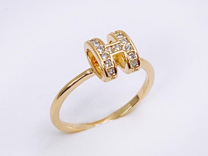 [오젤] 페미닌 유광 신주 큐빅 반지