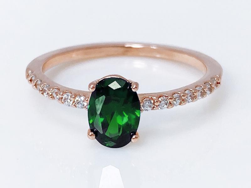 [Ozel] Shiny BRASS Glass Ring