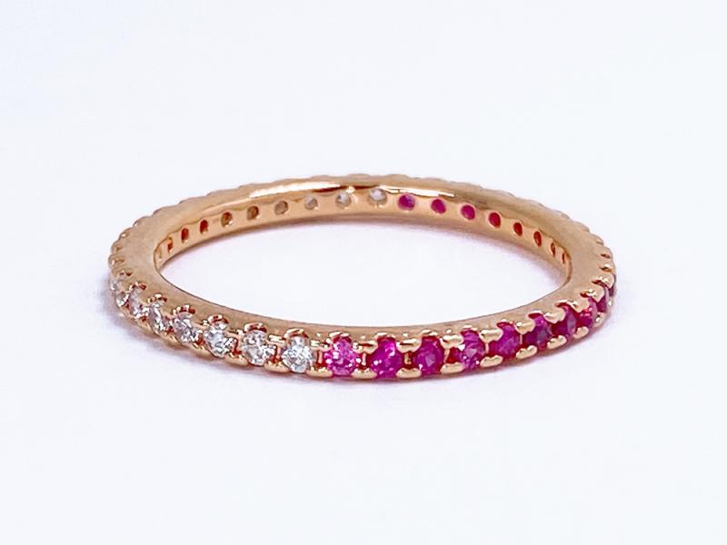 [Ozel] Shiny BRASS Cubic Zirconia Ring