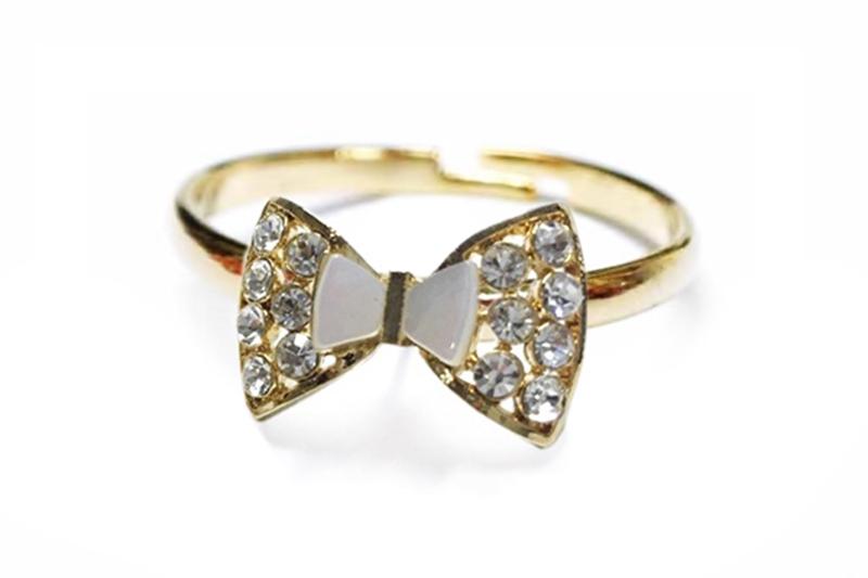 [Ozel] Luxurious Glossy Brass Ring