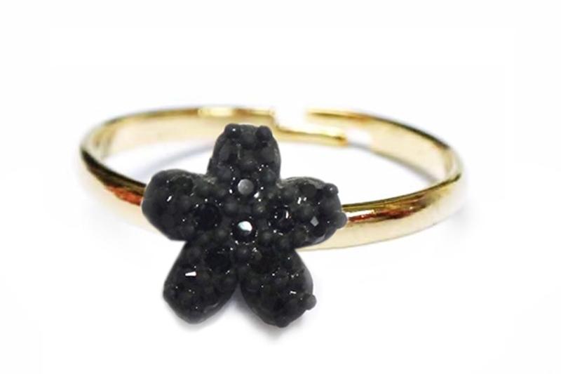 [Ozel] Luxurious Glossy Brass Ring
