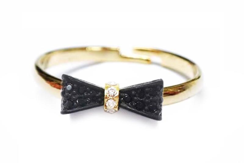 [Ozel] Delicate Fit Glossy Brass Ring