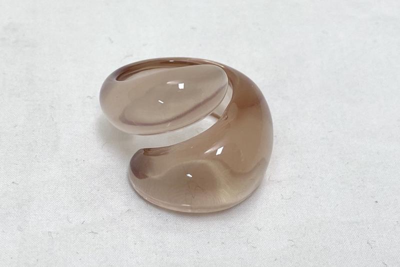 [오젤] 포인트룩 유광 반지
