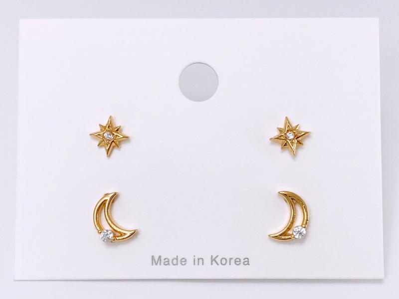 [오젤] 여리여리핏 유광 신주 큐빅 주얼리