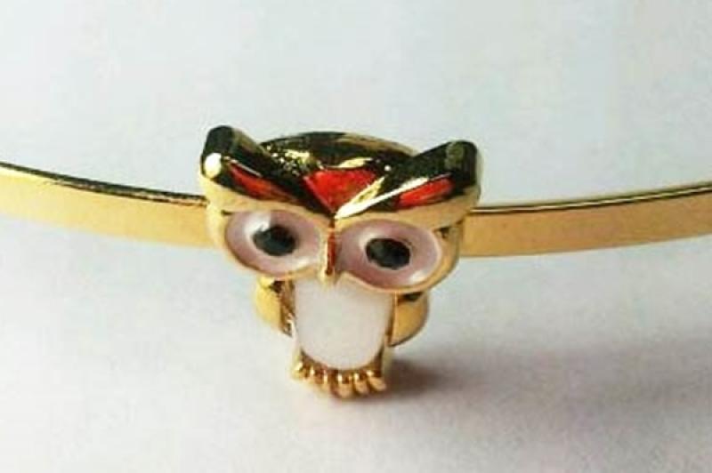[Ozel] Chic Point Glossy Brass Epoxy Hairpin
