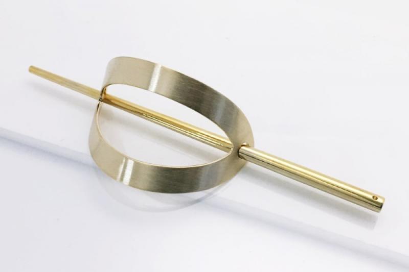 [Ozel] Matte brass hairpin for girlfriend gift