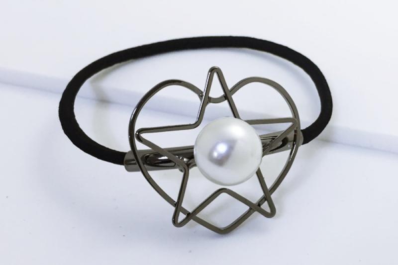 [Ozel] Layered Glossy Brass Pearl Jewelry