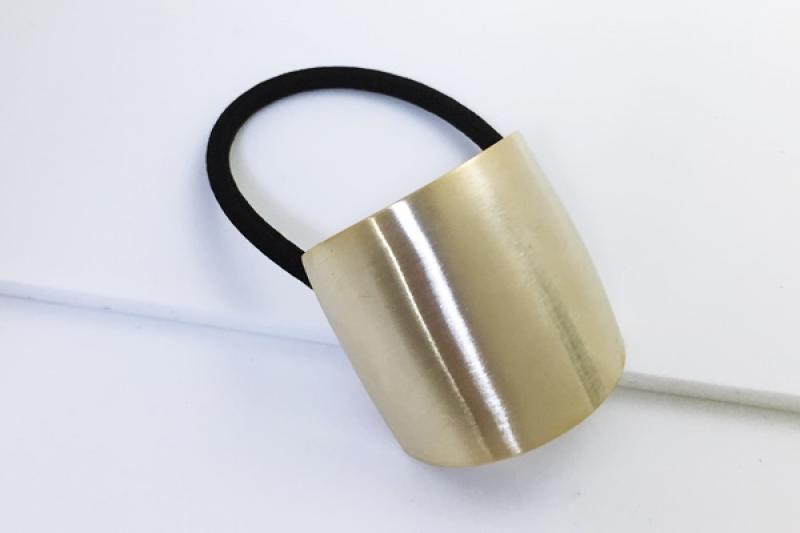 [Ozel] Chic Point Matte Brass Jewelry