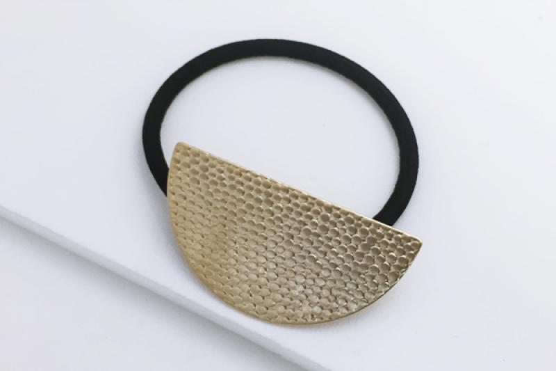 jewelry [Ozel] Statement look glossy brass jewelry
