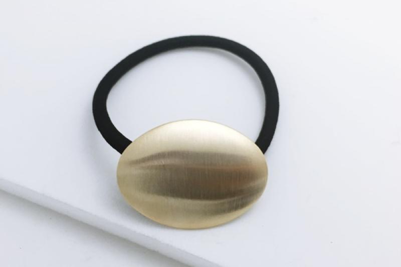 [Ozel] Trendy matte brass jewelry