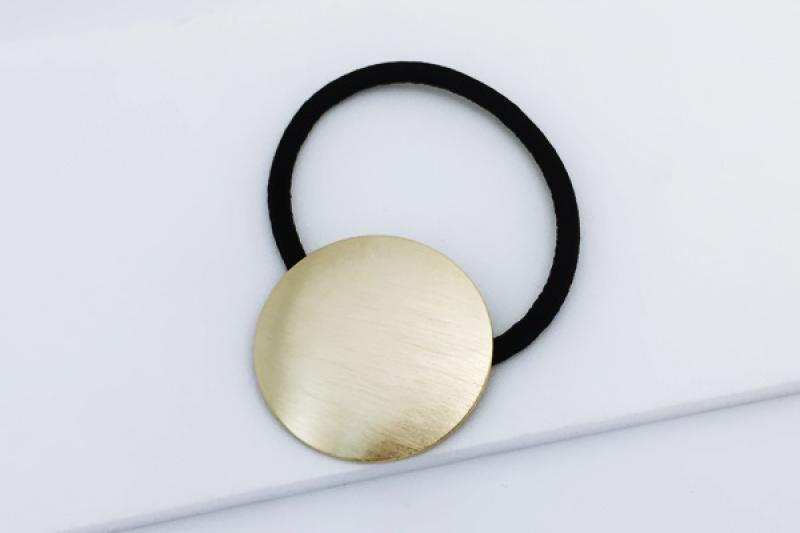 [Ozel] Statement look matte brass jewelry