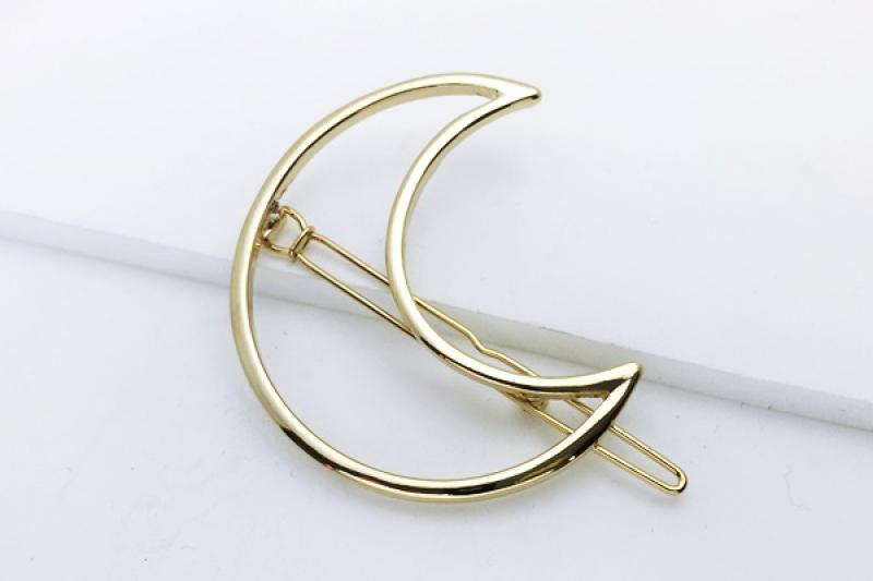 [Ozel] Trendy glossy zinc alloy hairpin