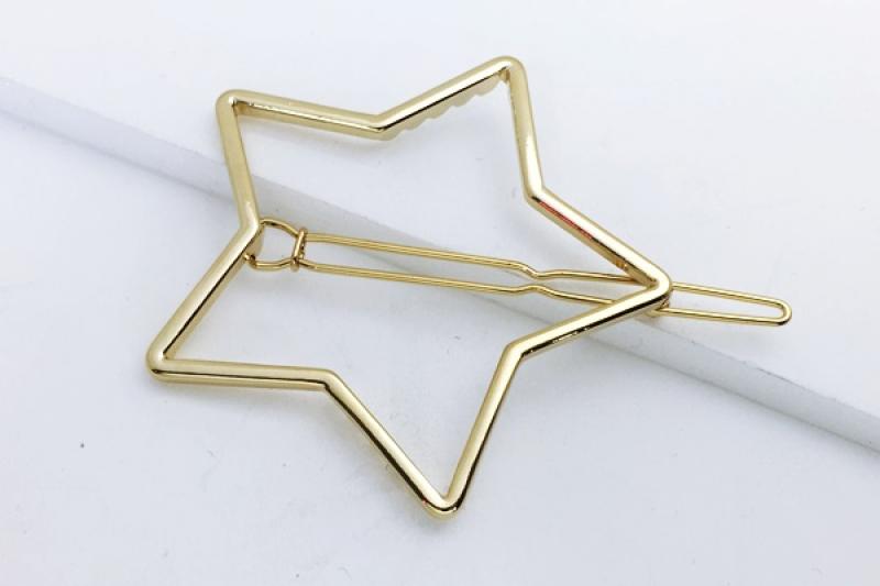 [Ozel] Romantic-mood glossy zinc alloy hairpin